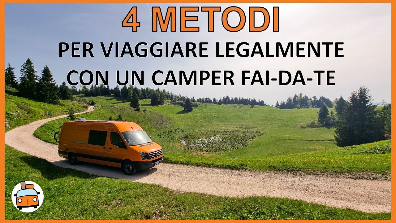 Omologare un Camper Fai-da-Te: le 4 Possibilità per Circolare Legalmente con un Van Camperizzato 🚐🛂