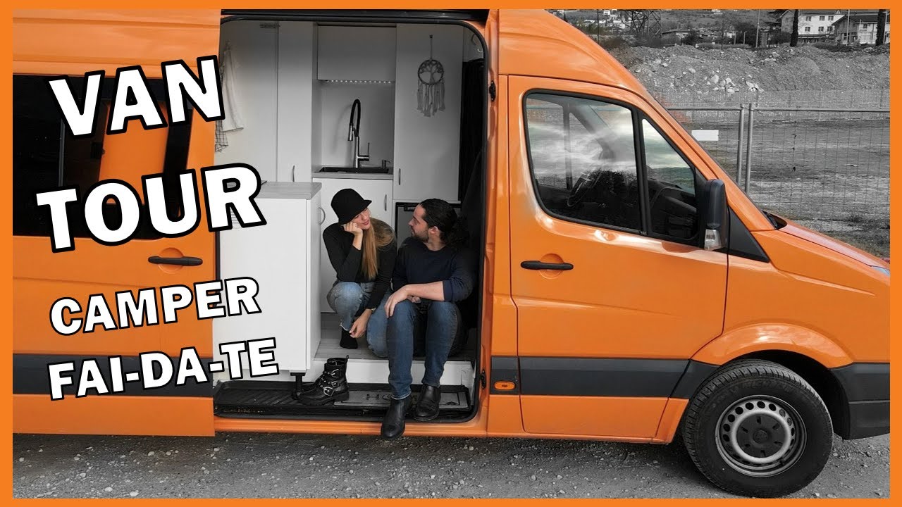 Van Tour di Arancino - Furgone Camperizzato Fai da Te 🚐