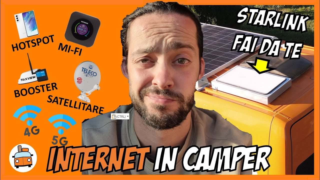Internet in Camper: Teoria, Alternative e Montaggio di Starlink Fai-da-Te