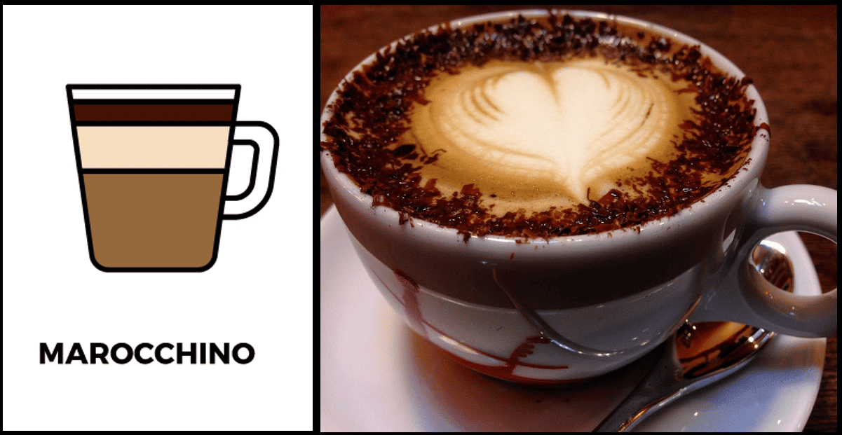 Caffè Marocchino - Coffees of Italy All Kinds of Italian Coffee
