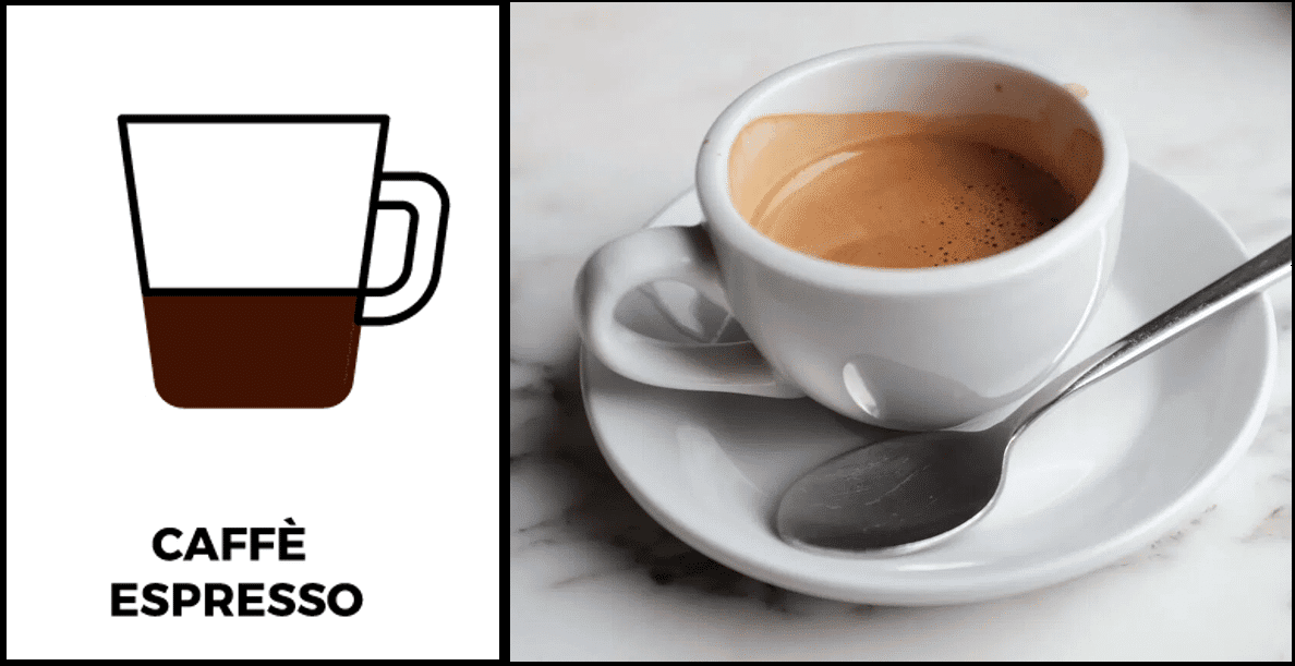 caffè espresso - italian coffee types