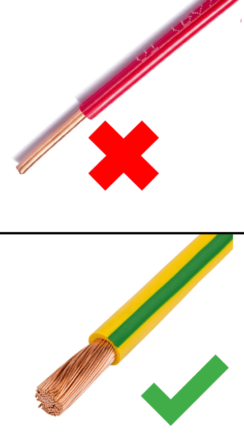 Cavo Corrente Cavo Marino Auto 2 Core Doppia Parete Rosso/nero - Per 12V/24V DC, Fino A 100 Metri, UK Made Cavo Doppia Parete Rosso Nero - Foto 8