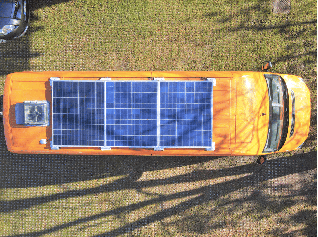 choose and install solar panels for your DIY camper van