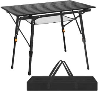 tavolo telescopico per picnic - accessori camper