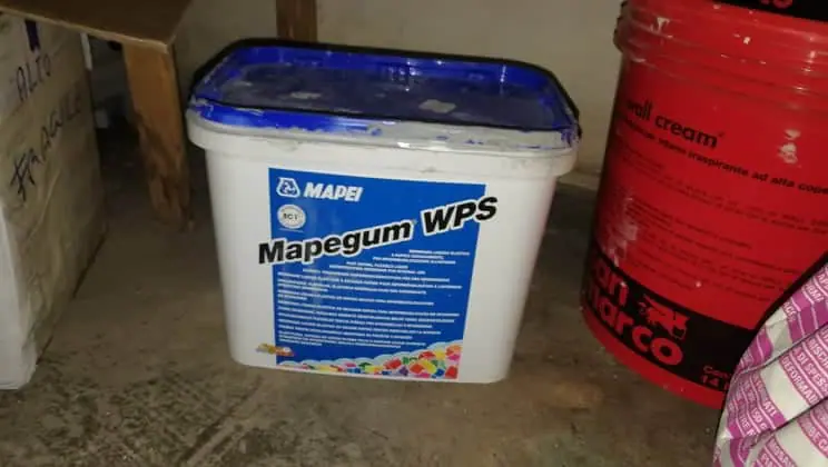 Mapegum wps - waterproof waterproof membrane for shower