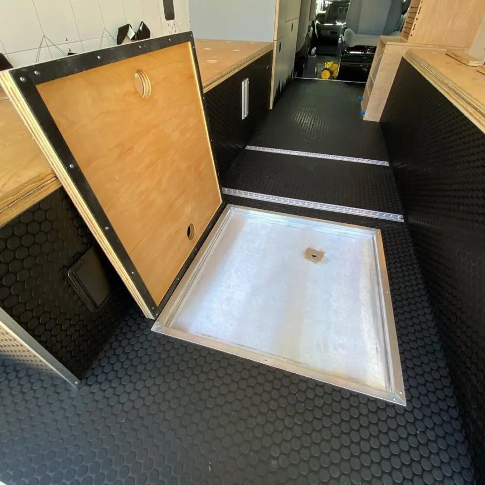 Complete Guide How to Build a Shower in a DoItYourself Camper