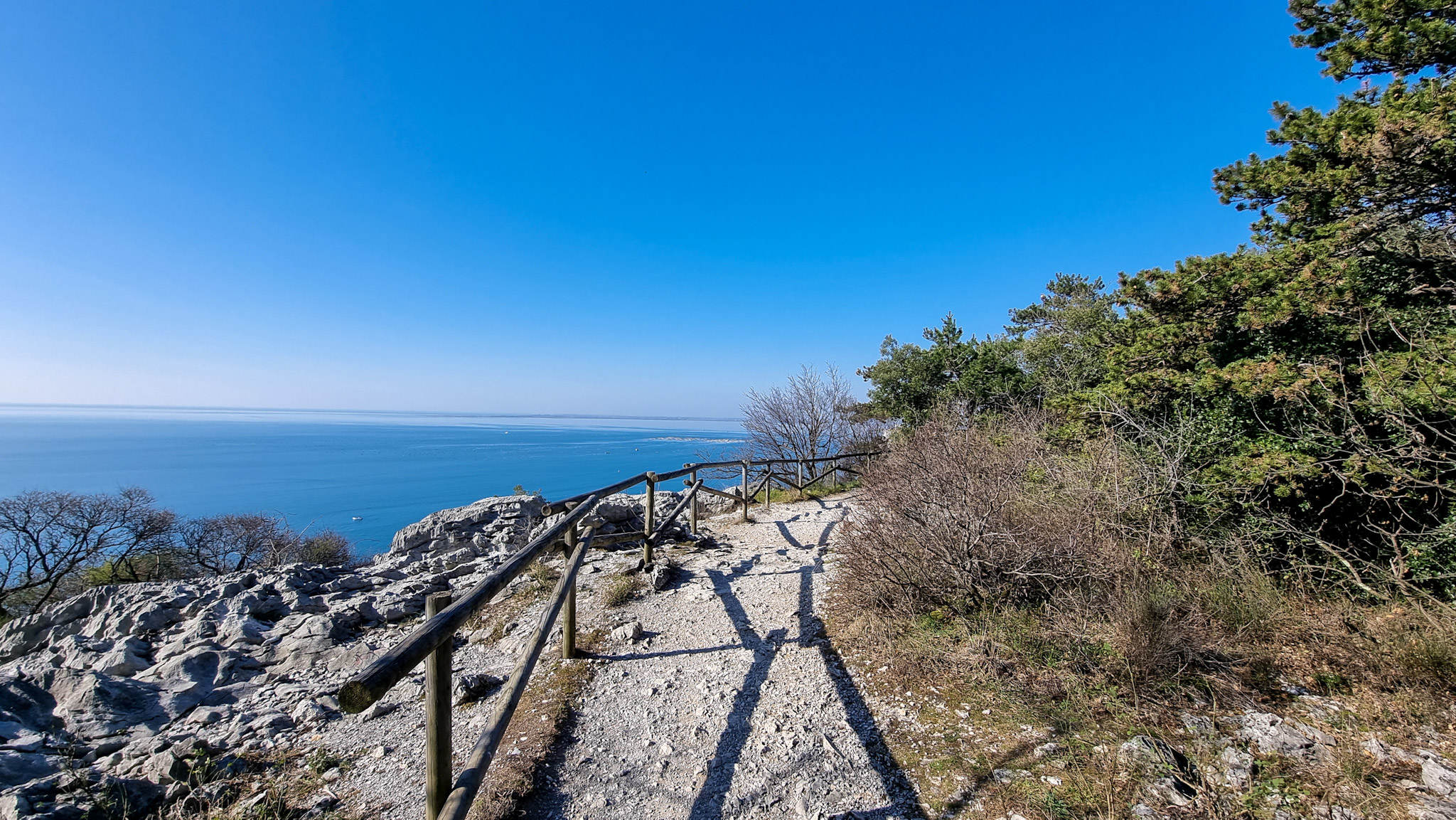camminata rilke a trieste - verso castello duino
