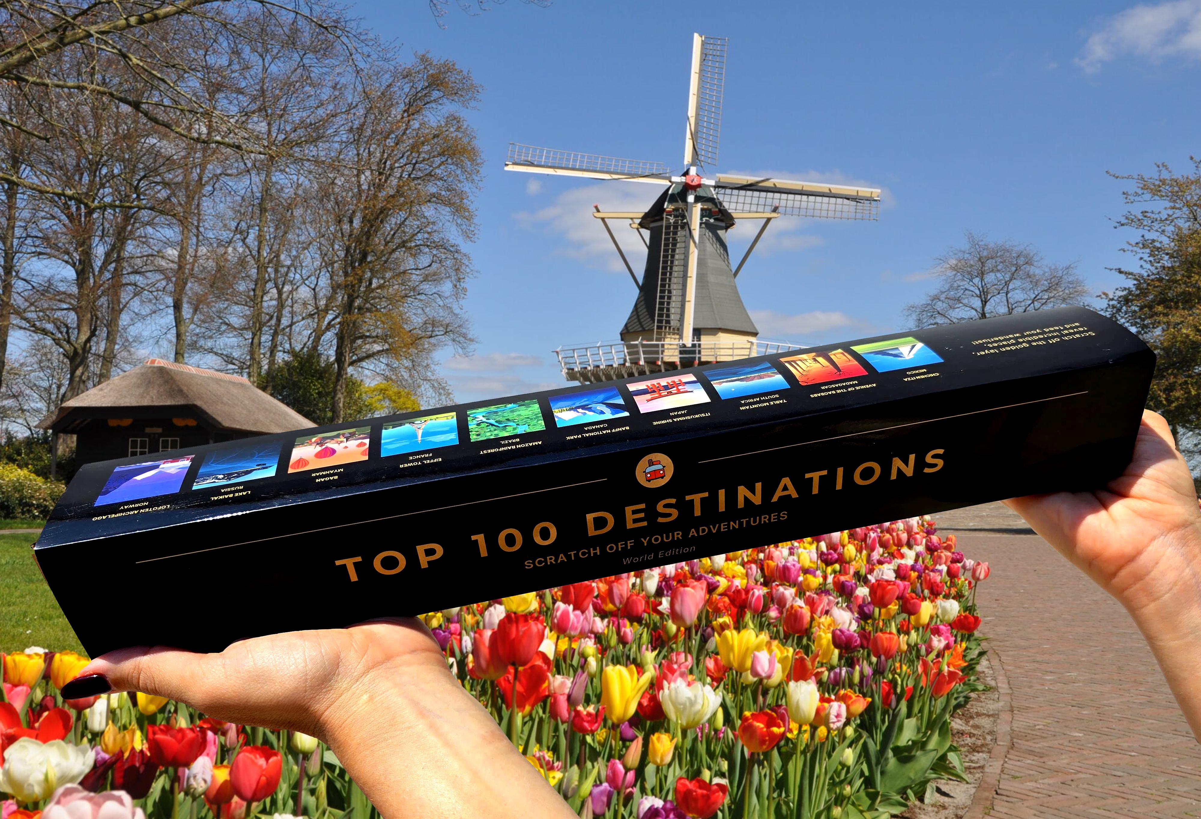 scratchmap- top 100 destination - keukenhof