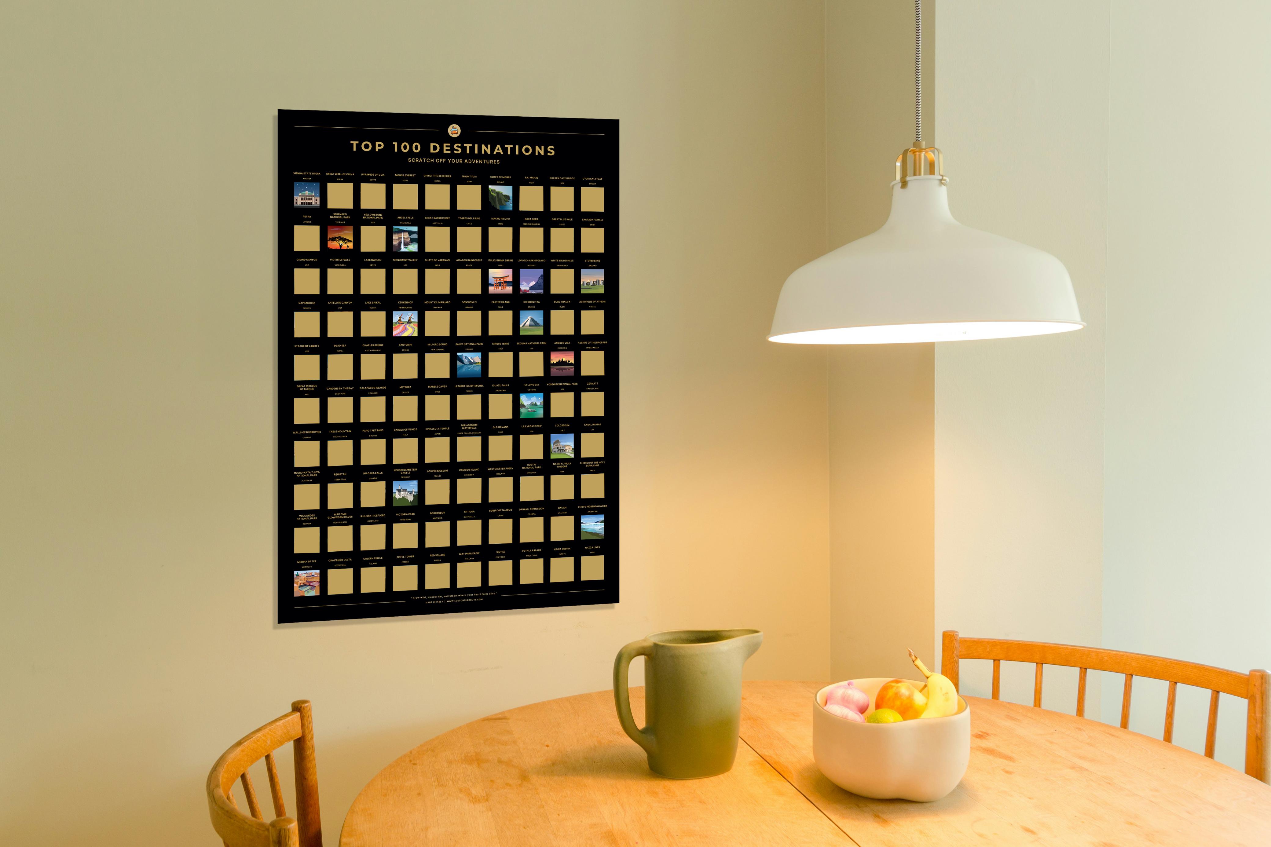 scratchmap miglior regalo per viaggiatori