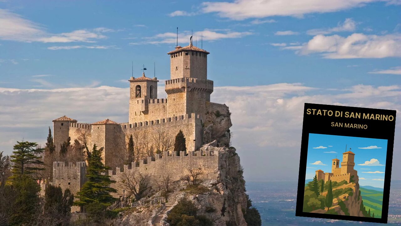 I 100 posti più belli d'italia - stato di san marino