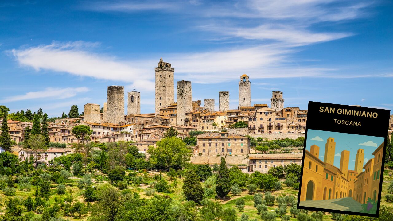 I 100 posti più belli d'italia - san giminiano