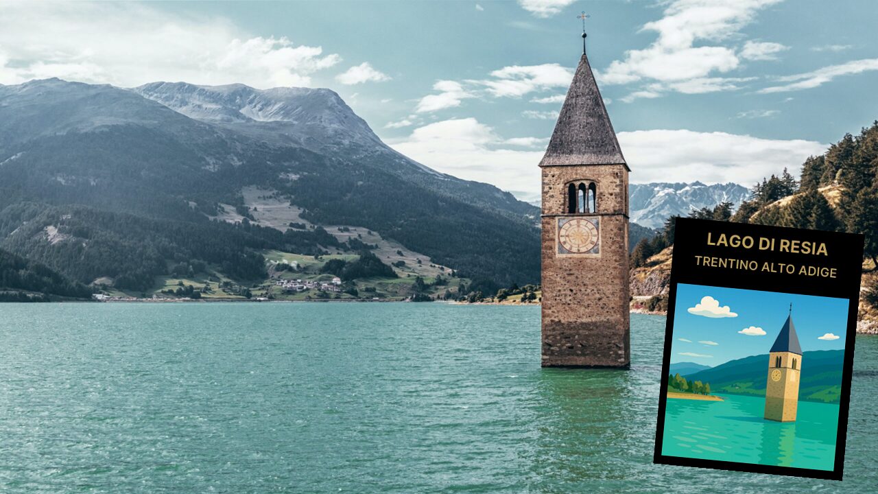 I 100 posti più belli d'italia - lago di resia