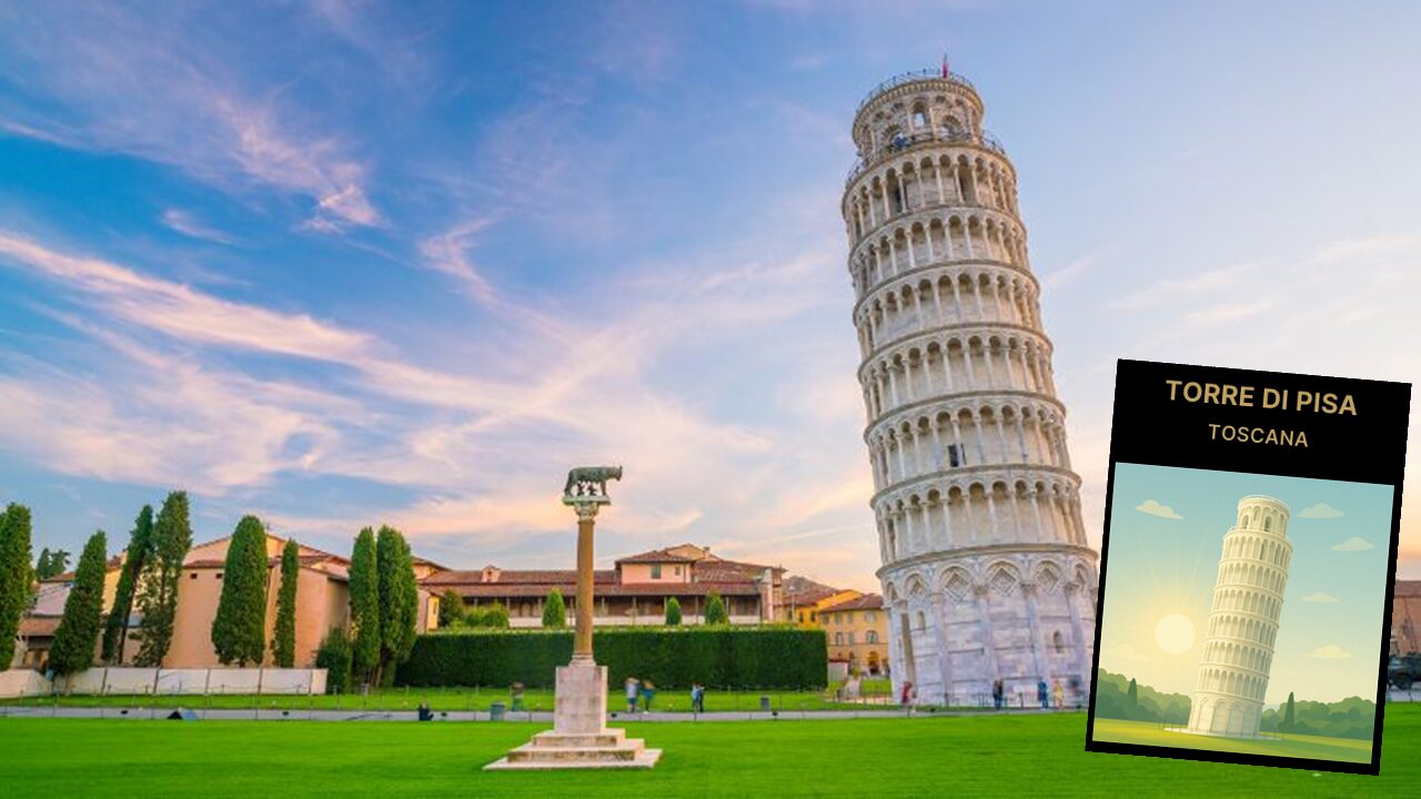 I 100 posti più belli d'italia - torre di pisa