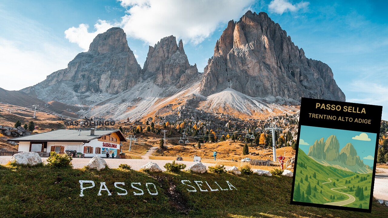 I 100 posti più belli d'italia - passo sella