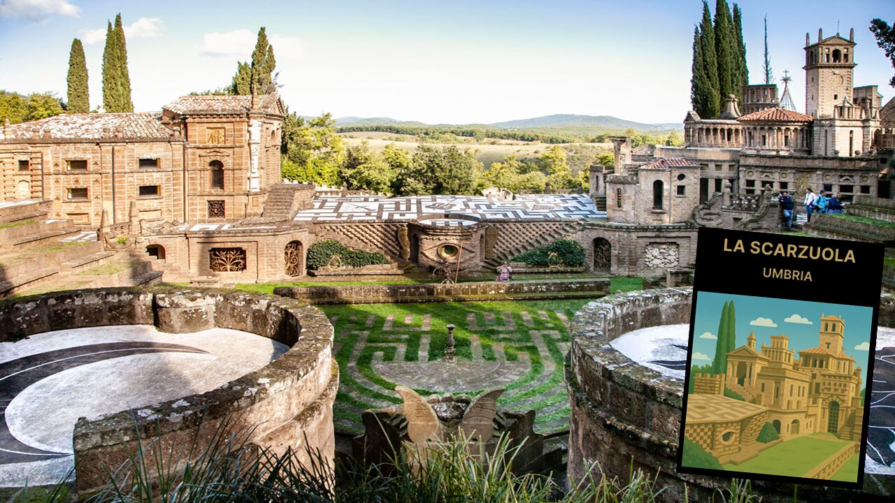 I 100 posti più belli d'italia - la scarzuola