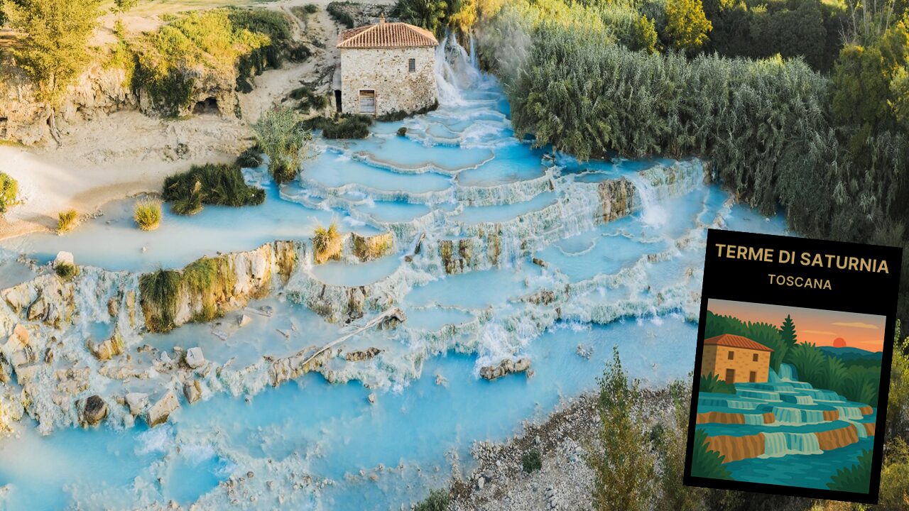 I 100 posti più belli d'italia - terme di saturnia