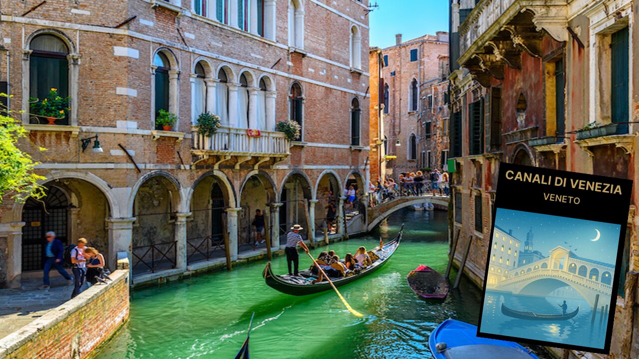 I 100 posti più belli d'italia - canali di venezia
