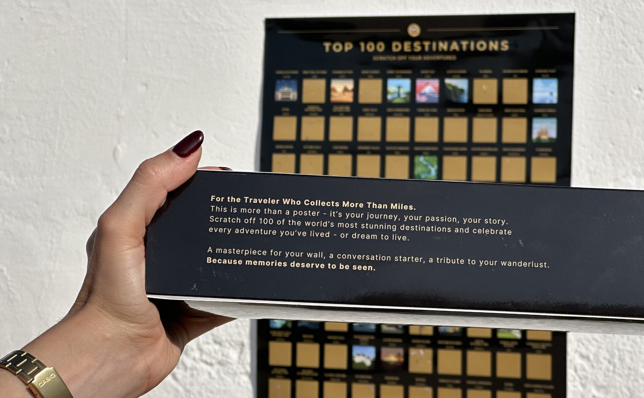 top 100 poster scratchposter destinations of the world made by lost on the route