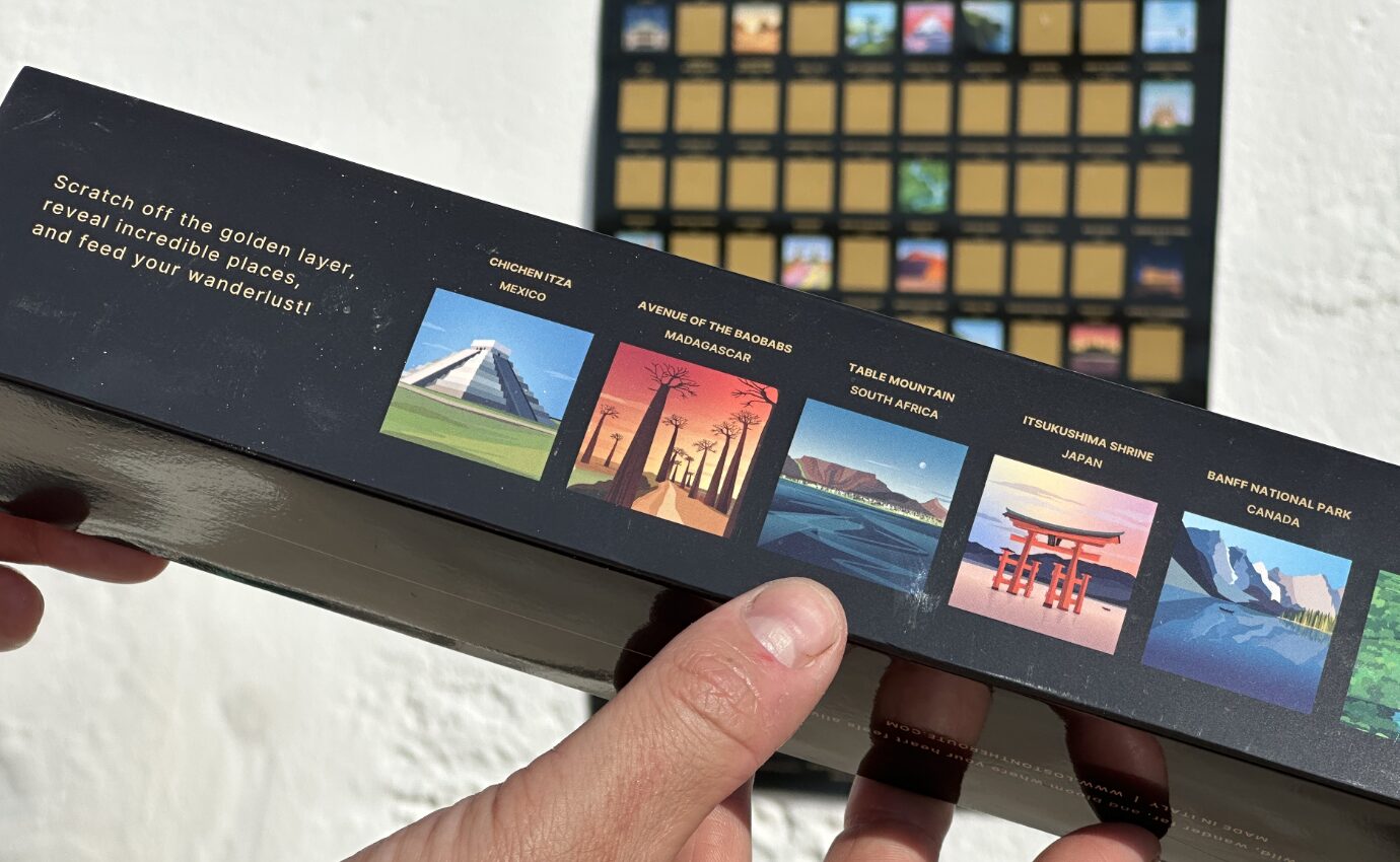 top 100 poster scratchposter destinations of the world made by lost on the route